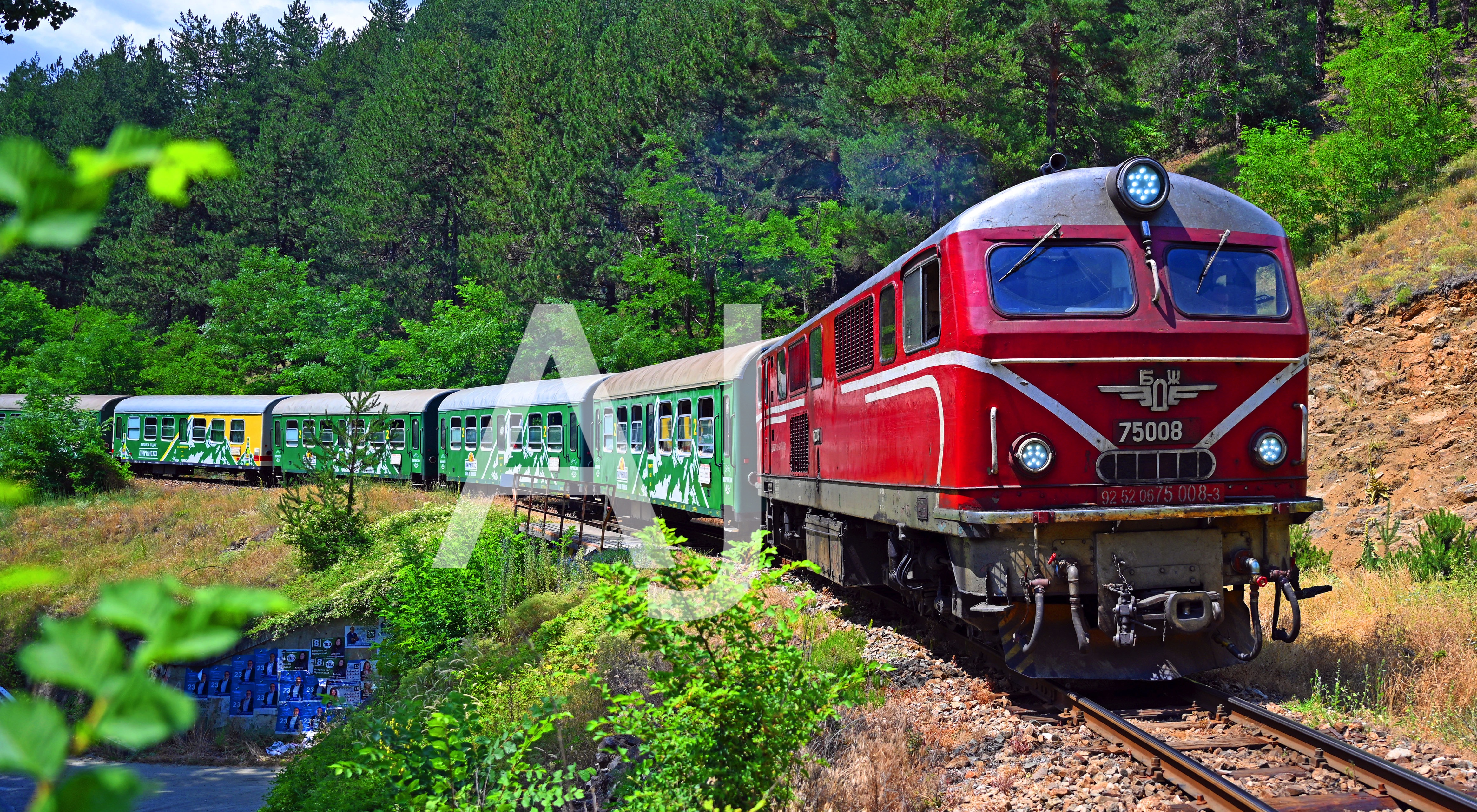 <i>Rhodopes Narrow Gauge Railway, General Kowatschew (Bulgaria)</i>