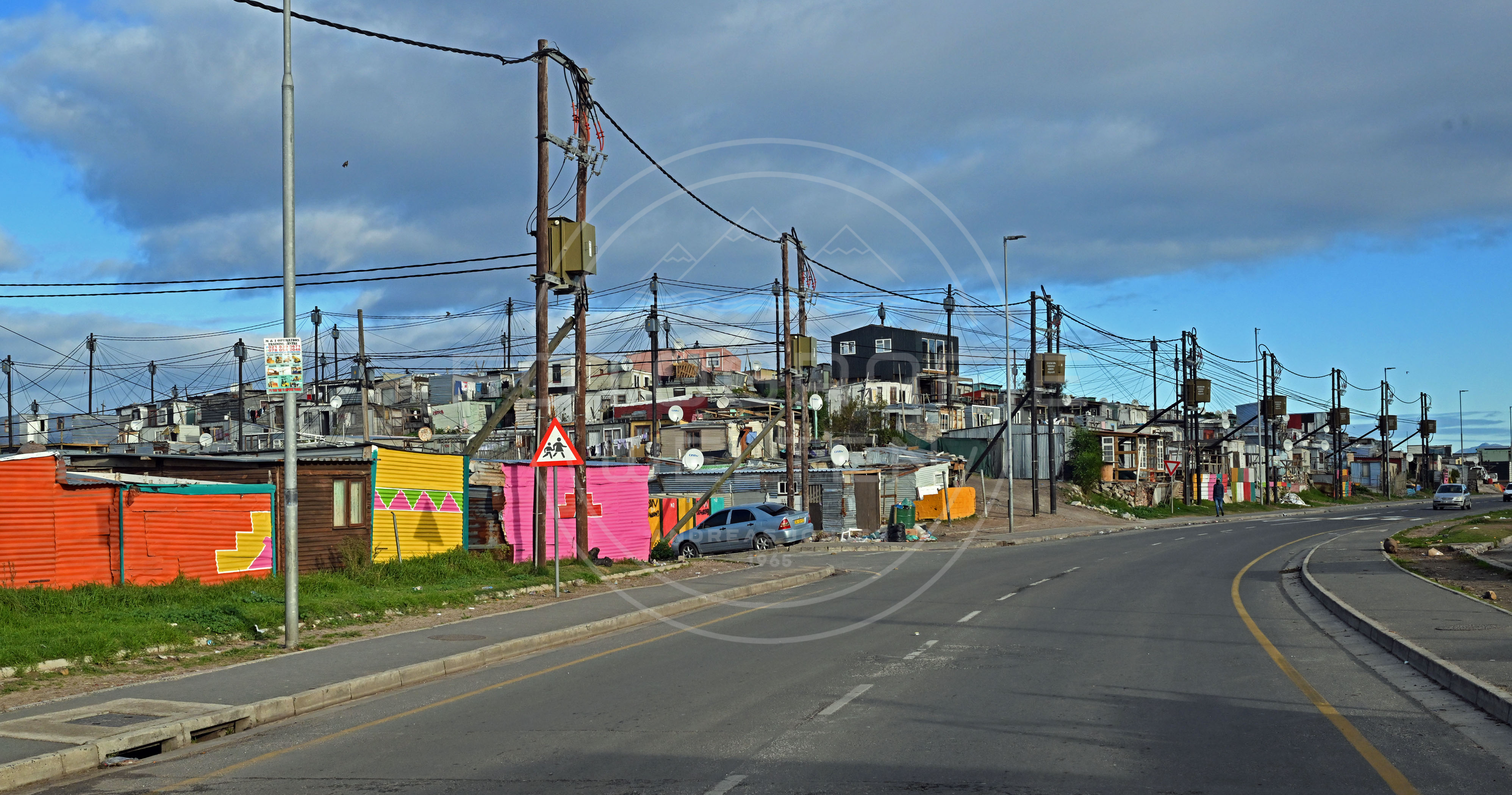 <i>Zwelihle  Township, Hermanus (South Africa)<i>