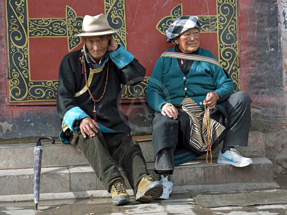 <i>Barkhor, Tibet (China)<i>